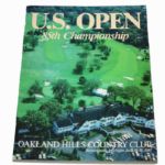 1985 U.S. Open Program-Nr-Mt condition-Andy North Champion