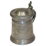 1906 Waumbek Golf Club Weekly Handicap Trophy Stein - Won By Stanley Keith - Roth Collection
