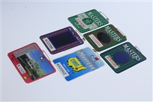 Six Masters Series Badges - 1990-1992, 1994-1995, 1998