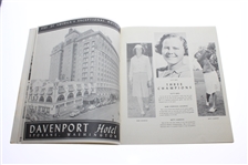 Patty Berg Signed 1946 Women's National Open Championship Program - FIRST ONE! JSA ALOA