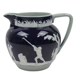 Copeland Spode Stoneware Pitcher- Golf Themed - R. Wayne Perkins Collection