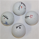 Kuchar, Holmes, Snedeker, & Horschel Signed Personal Used Golf Balls JSA ALOA