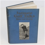 1920 Intimate Golf Talks Book by Dunn & Jessup