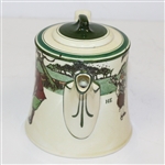 Royal Doulton Golf Themed Tea Pot - Circa 1915 - R. Wayne Perkins Collection