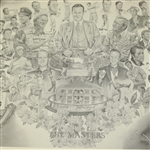 'The Masters' Michael Marson Print Depicting 1939-1989 Masters Champions