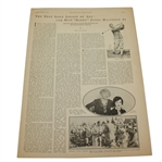 1926 Kansas City Star Magazine with Article on Bobby Jones