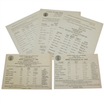 1956-1958 USGA "Golf House" Competitions Letters - Seldom Seen