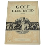 1934 April Golf Illustrated Magazine - Vol. 41 No. 1