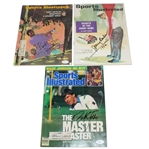 Jerry Barber, Nick Faldo, & Tony Jacklin Signed Sports Illustrated Magazines JSA Certs