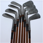 S.E. Clarke Stainless Steel Mashie Set of Irons 2-9 - Roth Collection