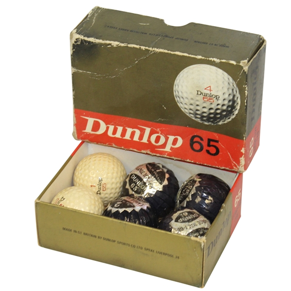 When is a golf ball not a golf ball? When they are Dunlop 65 salt