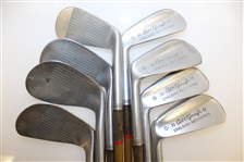 Bobby Jones 'Robt. T. Jones Jr.' LH 2-9 Irons - Reg #194034B - Jones Form Grip Pat.