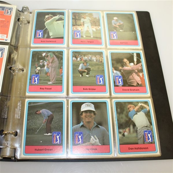 1983 PGA Tour Card Set with Binder