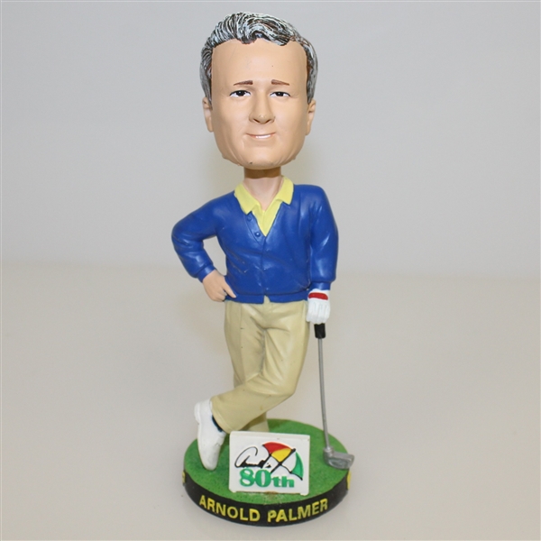 Arnold Palmer Signed PNC Park Bobble Head Box with Bobble Head JSA #Q49250
