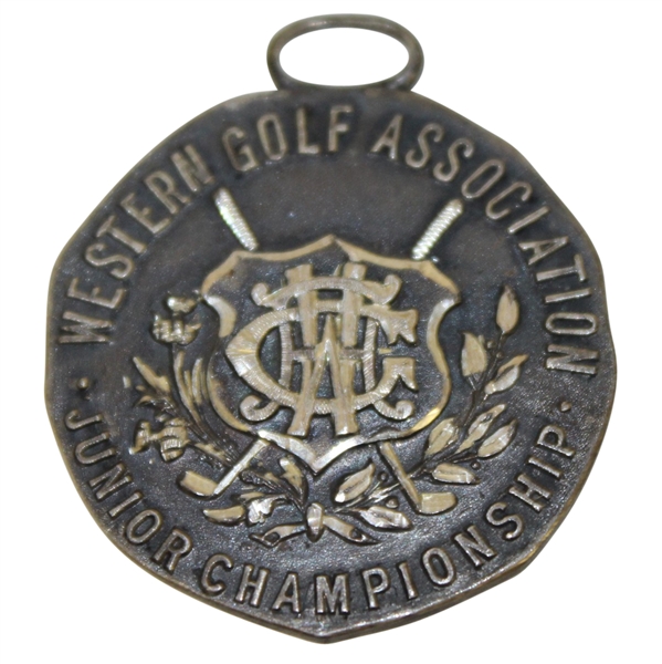 Deane Beman's 1956 WGA Junior Amateur Championship Medalist Medal