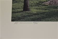 2001 Ltd Ed US Open at Southern Hills 12th Hole AP Signed by Artist Linda Hartough 85/85 with COA