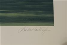 2006 Ltd Ed US Open at Winged Foot 9th Hole AP Signed by Artist Linda Hartough 40/85 with COA