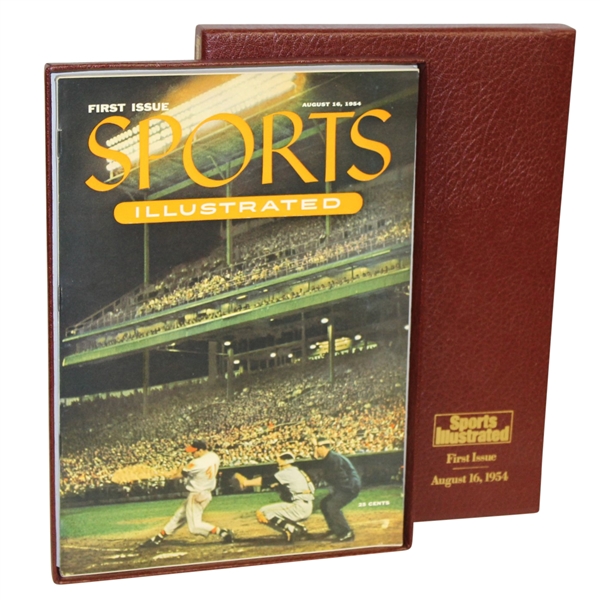 August 16, 1954 Sports Illustrated First Issue with Slipcase - Deane Beman Collection