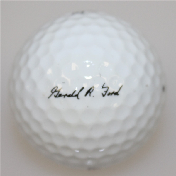 Gerald R. Ford Presidential Logo Golf Balls with Sleeve - Deane Beman Collection