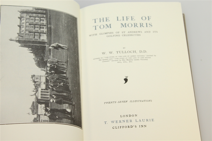 'The Life of Tom Morris' USGA 1992 Facsimile Edition Book