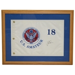 Jack Nicklaus Signed USGA US Amateur Championship Flag - Framed JSA ALOA