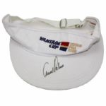 Arnold Palmer Signed Undated Vantage Cup Visor JSA ALOA