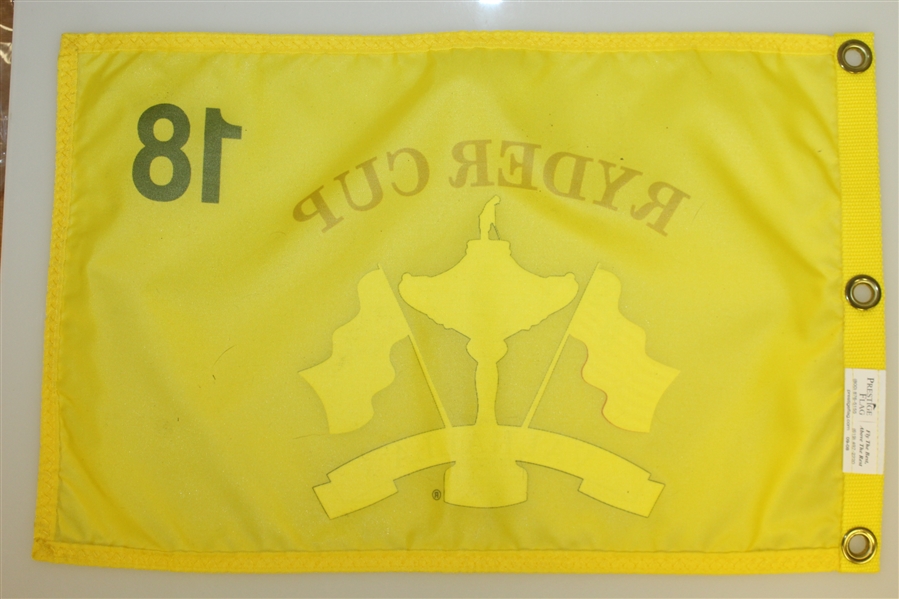 Ryder Cup Championship at Valhalla Yellow Screen Flag with Grommets