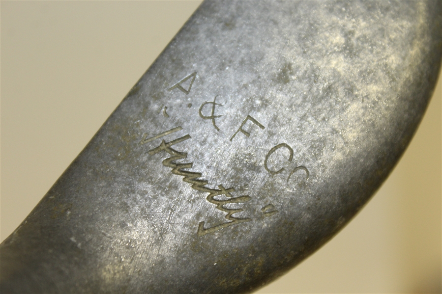 Huntly Abercrombie & Fitch Co. Thumb-Groove Putter