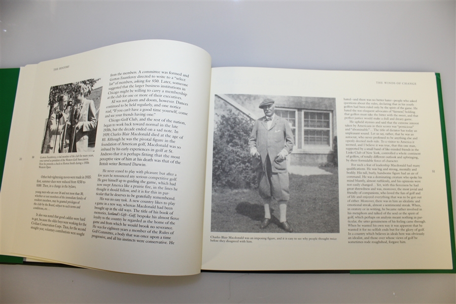 Chicago Golf Club 1892-1992 History of Club Book