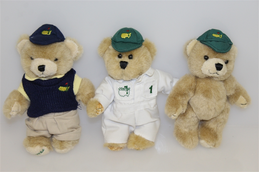Six Masters Tournament Ltd Edition Caddy Bears - 2003-2008