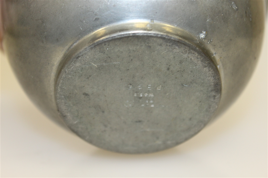1930 Cohasset GC Four Ball Best Ball Handicap Medal Play Best Gross Pewter Cup with Tees