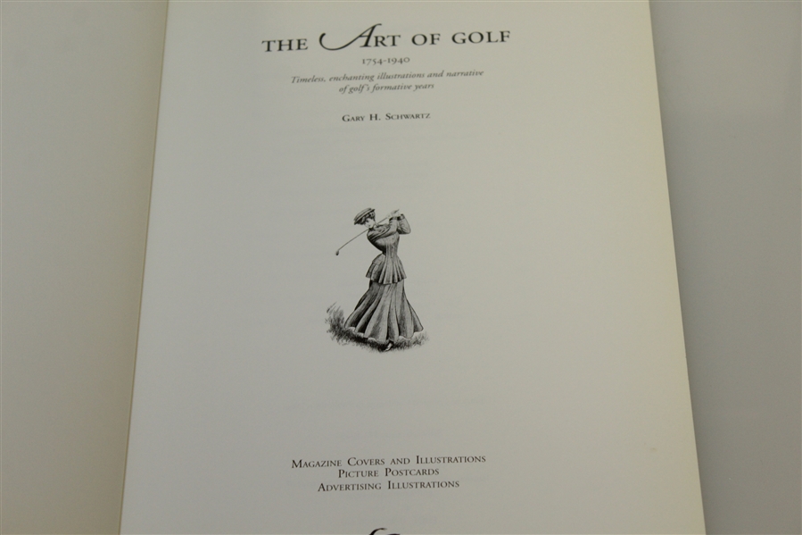 Four Women's Golf Books with Patty Berg Signed Cut JSA ALOA
