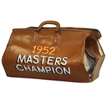 Sam Sneads 1952 Masters Champion - Sammy Snead Professional Leather Bag