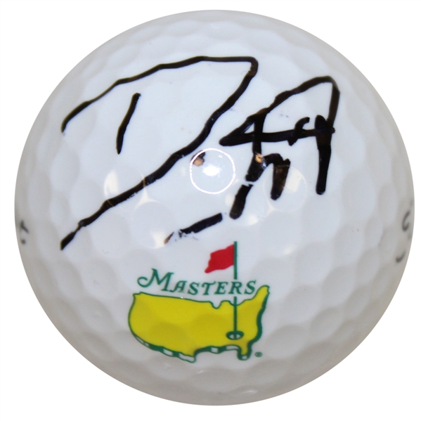Danny Willett Signed Masters Logo Golf Ball - Seldom Seen JSA #T69608