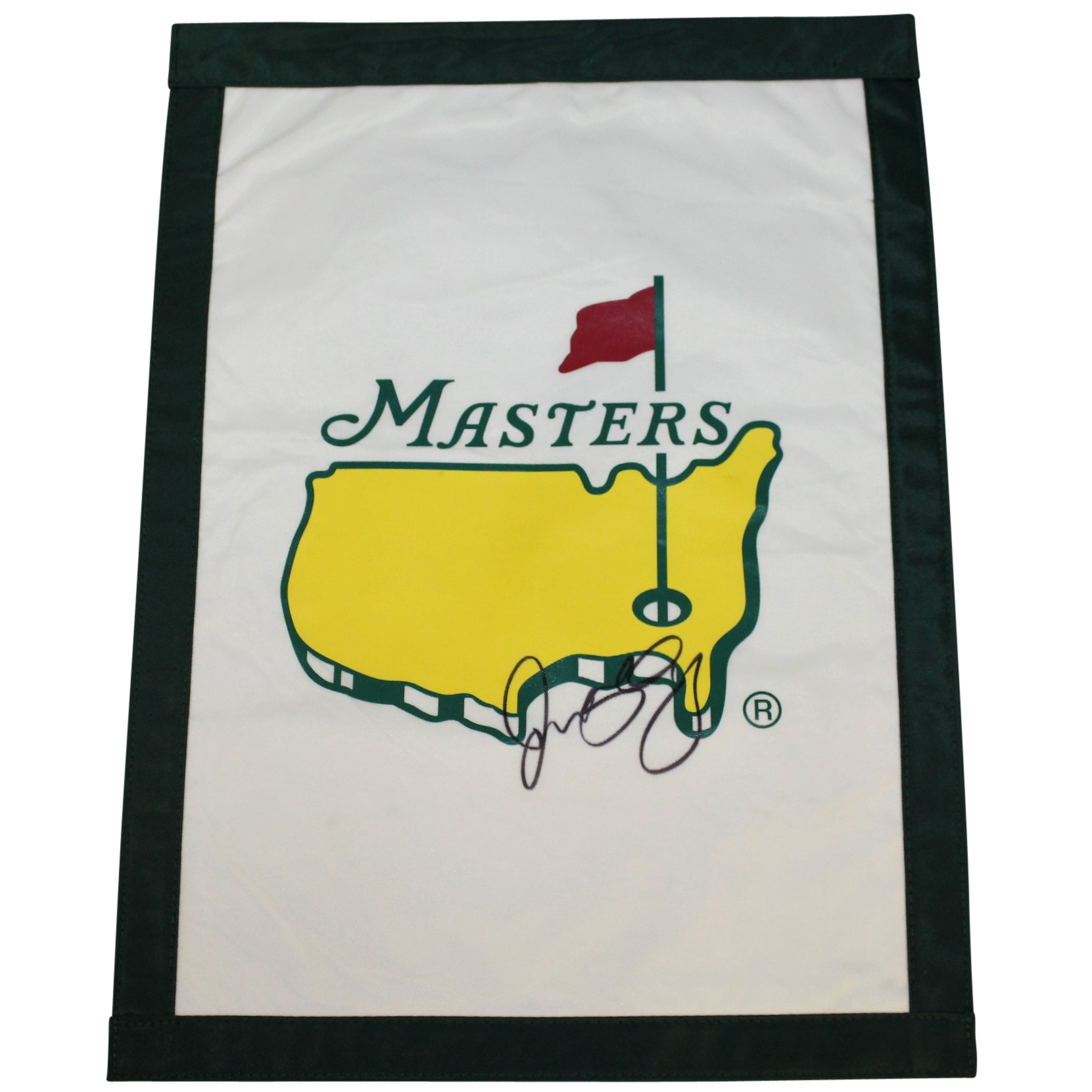 Lot Detail - Rory McIlroy Signed Undated Masters Garden Flag JSA ALOA