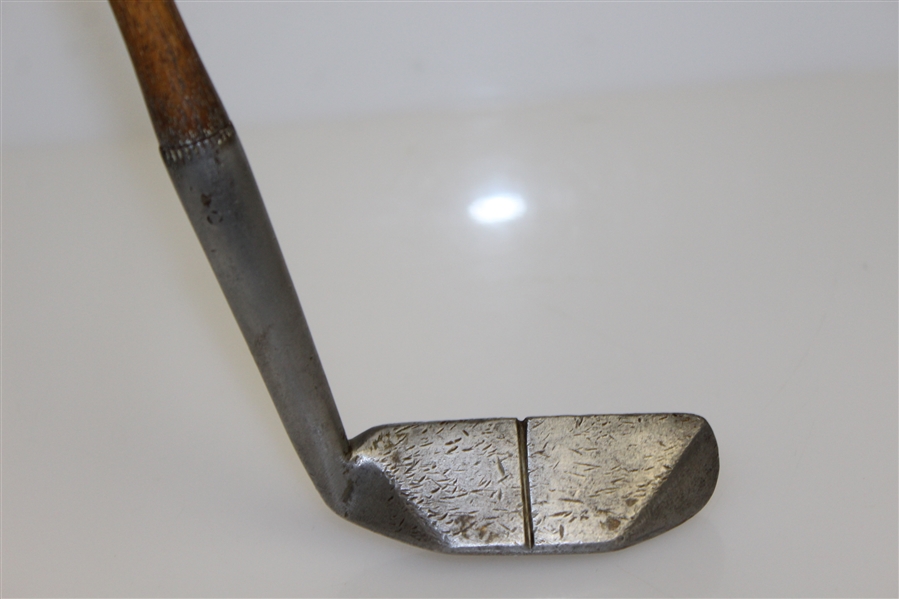 Lot Detail - Tom Auchterlonie St. Andrews (Patent) Hickory Putter with ...