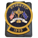 Ray Floyds 1989 TEAM CAPTAIN Ryder Cup USA Team Issued Pocket Crest