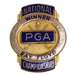 Ray Floyds PGA Past Champions Credential Badge - 1969 & 1982 PGA Wins