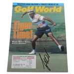 Tiger Woods Signed September 2, 1994 Tiger Time Golf World Magazine JSA ALOA
