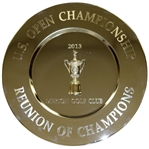 2013 US Open Reunion of Champions Gift from Merion Golf Club - Malcolm DeMille Original Plate