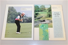 Golf Journal Magazines Signed by Trevino, Graham, Kite, & Nelson JSA ALOA