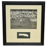 Herman Keiser Signed Cut with Photo Display - Framed JSA ALOA