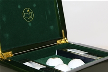 Masters 2015 Commemorative Emerald Box with Two Sleeves of Golf Balls