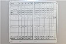 David Graham Signed Muirfield Village Golf Club Scorecard JSA/ALOA