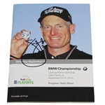 Jim Furyk Signed BMW Championship Program JSA ALOA
