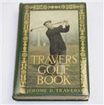 Jerome Travers 'Travers Golf Book' Signed to Warren G. Harding - One of a Kind JSA ALOA