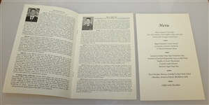 Two Ben Hogan Award Programs and Menus - 2004 & 2005