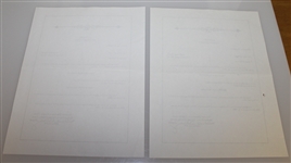 Two Copies of Valerie Hogan's Letters Testamentary for Ben Hogan