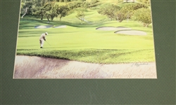 Ben Hogan at Riviera Jim Fitzpatrick Print - Matted