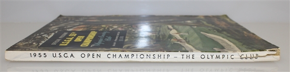 1955 US Open at Olympic CC Program - Fleck Beats Hogan